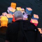 Entregás al río tu mensaje