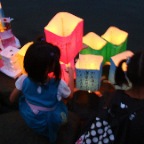 Los niños disfrutan